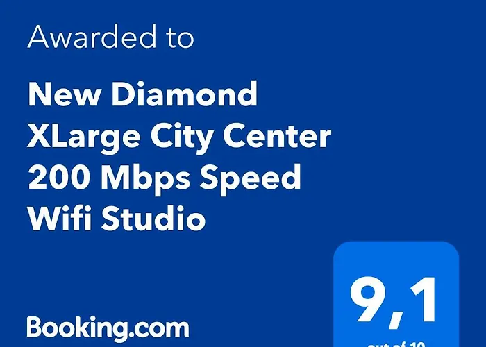 New Diamond Xlarge City Center 200 Mbps Speed Wifi Studio